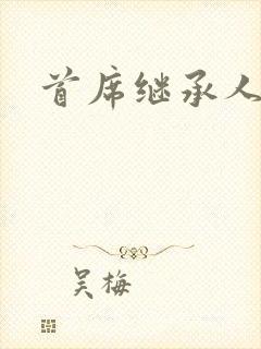 首席继承人封面