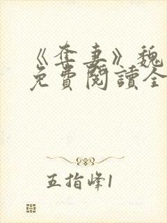 《夺妻》魏元珩免费阅读全文