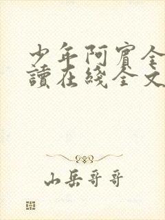 少年阿宾全文阅读在线全文阅读