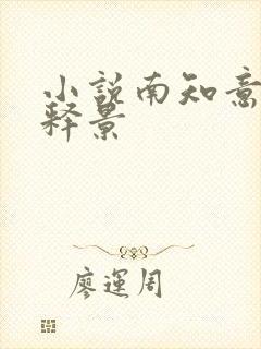 小说南知意与帝释景封面