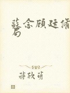苏念顾廷修大结局封面