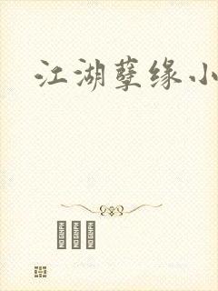 江湖孽缘小说封面