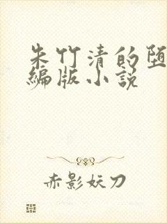 朱竹清的堕落改编版小说