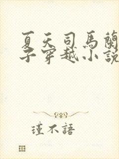 夏天司马兰九皇子穿越小说笔趣阁