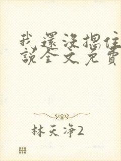 我还没摁住她小说全文免费阅读无弹窗