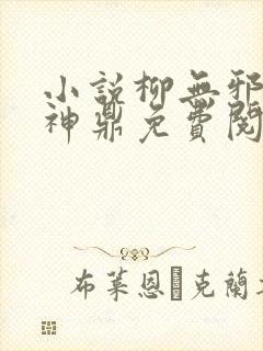 小说柳无邪吞天神鼎免费阅读