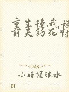 重生后,我嫁给前夫的死对头 短剧