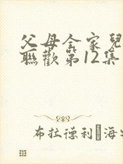 父母全家儿女大联欢第12集封面