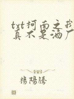 txt柯南之我真不是酒厂大佬下载封面