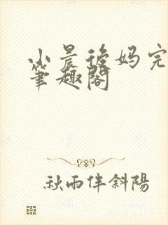 小晨后妈完结版笔趣阁封面