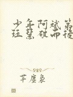少年阿斌第二部珏慧破而后立