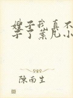 嫂子我真不是傻子了叶凡小说.txt