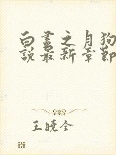 白昼之月狗子小说最新章节免费阅读