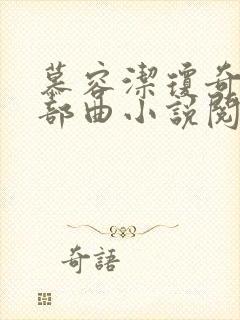 慕容洁琼奇缘四部曲小说阅读时间