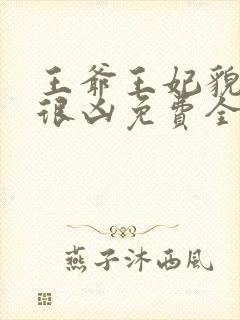 王爷王妃貌美还很凶免费全文阅读全文