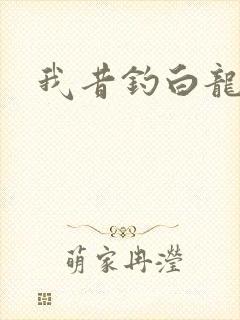 我昔钓白龙封面