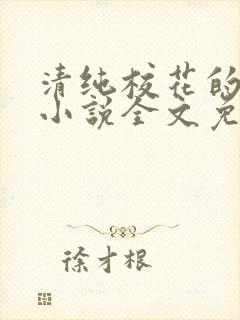 清纯校花的轶事小说全文免费阅读