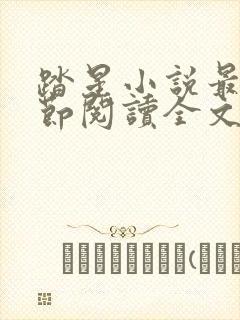 踏星小说最新章节阅读全文