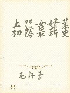 上门女婿叶辰萧初然最新更新章节免费阅读