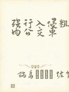 强行入侵粗暴h肉公交车
