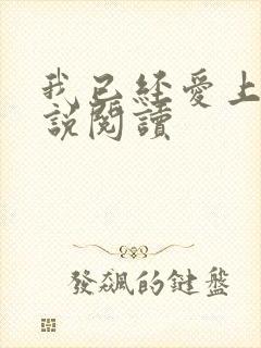 我已经爱上你小说阅读