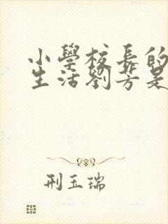 小学校长的幸福生活刘芳是谁封面