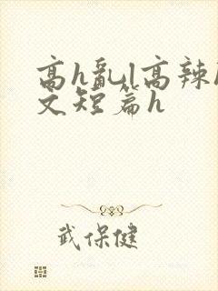高h乱l高辣h文短篇h封面
