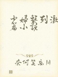 少妇系列激情短篇小说封面