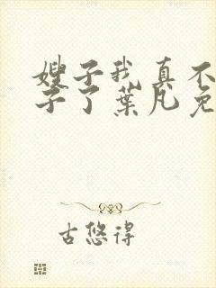 嫂子我真不是傻子了叶凡免费