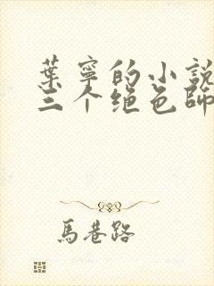 叶宁的小说我有三个绝色师父