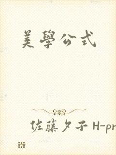 美学公式