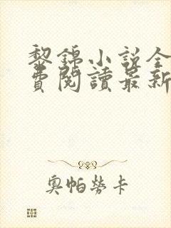 黎锦小说全文免费阅读最新章节