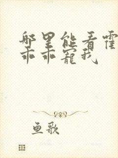 哪里能看霍先生乖乖宠我