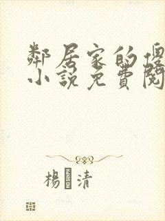 邻居家的傻哥哥小说免费阅读封面