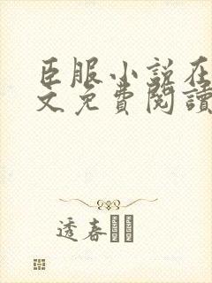 臣服小说在线全文免费阅读笔趣阁无弹窗