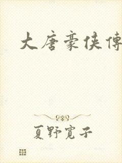 大唐豪侠传