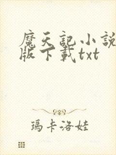 魔天记小说完整版下载txt