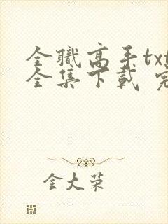 全职高手txt全集下载 完整版