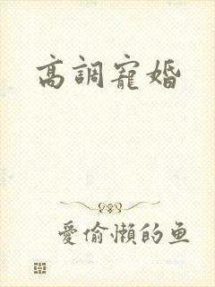 高调宠婚