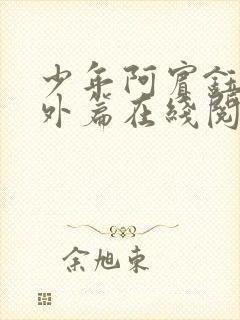 少年阿宾钰慧番外篇在线阅读免费