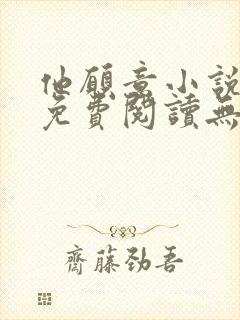 他愿意小说全文免费阅读无弹窗