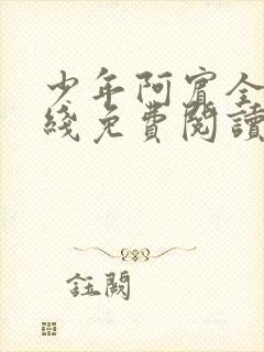 少年阿宾全文在线免费阅读