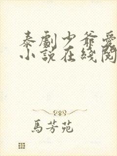 泰剧少爷爱上我小说在线阅读