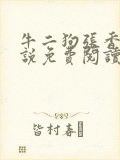 牛二狗张香妃小说免费阅读
