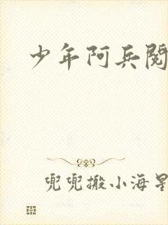 少年阿兵阅读封面