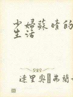 少妇苏晴的性荡生活