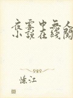 夜雾中无人爱我小说在线阅读