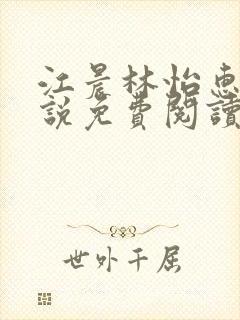 江晨林怡惠欣小说免费阅读最新章节封面