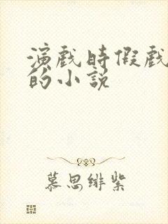 演戏时假戏成真的小说