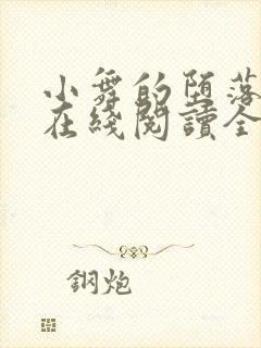 小舞的堕落小说在线阅读全文